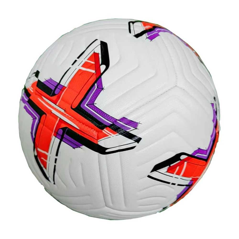 New Arrival Blue Official Size 5 Football Prier Goal Team Match Ball Training Ague Sports Equipment Football Top ClassW241008