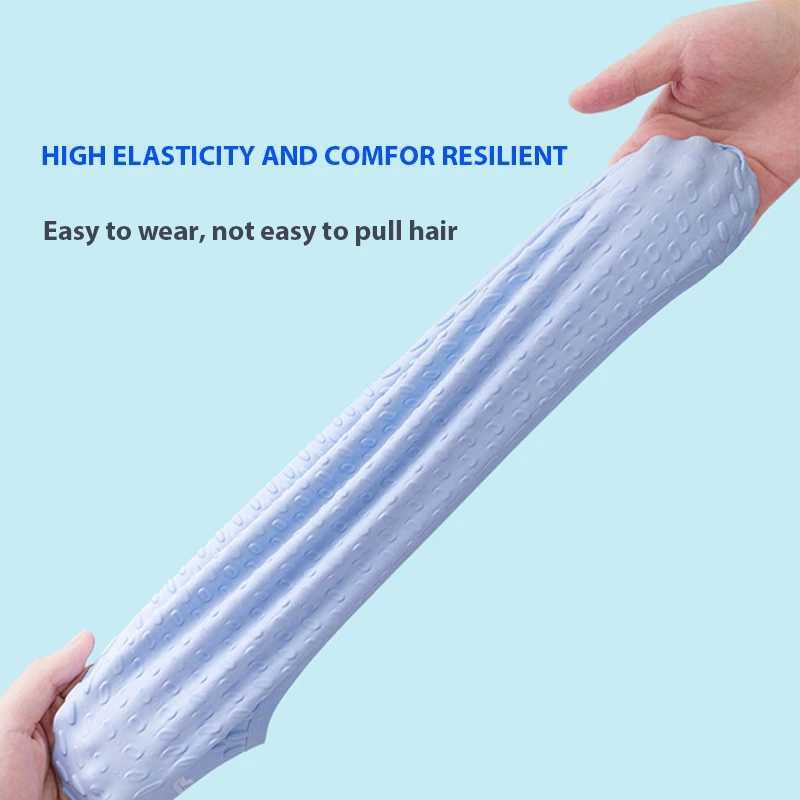 Silicone swimming cap fashionable swimming pool cap waterproof earmuffs professional water sports swimming cap CL241009