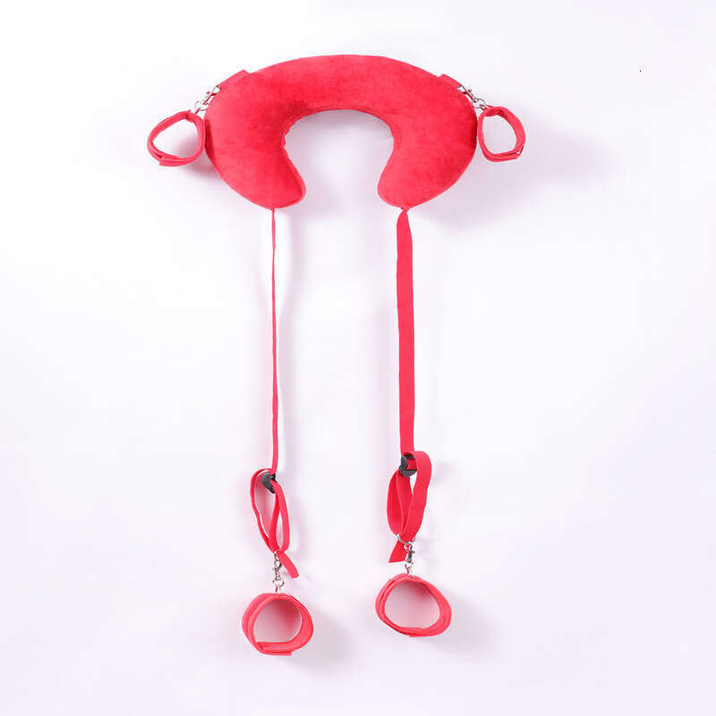 Cross border hot selling bed SM props, sex split leg pillows, integrated straps, sex handcuffs, foot cuffs, alternative adult products