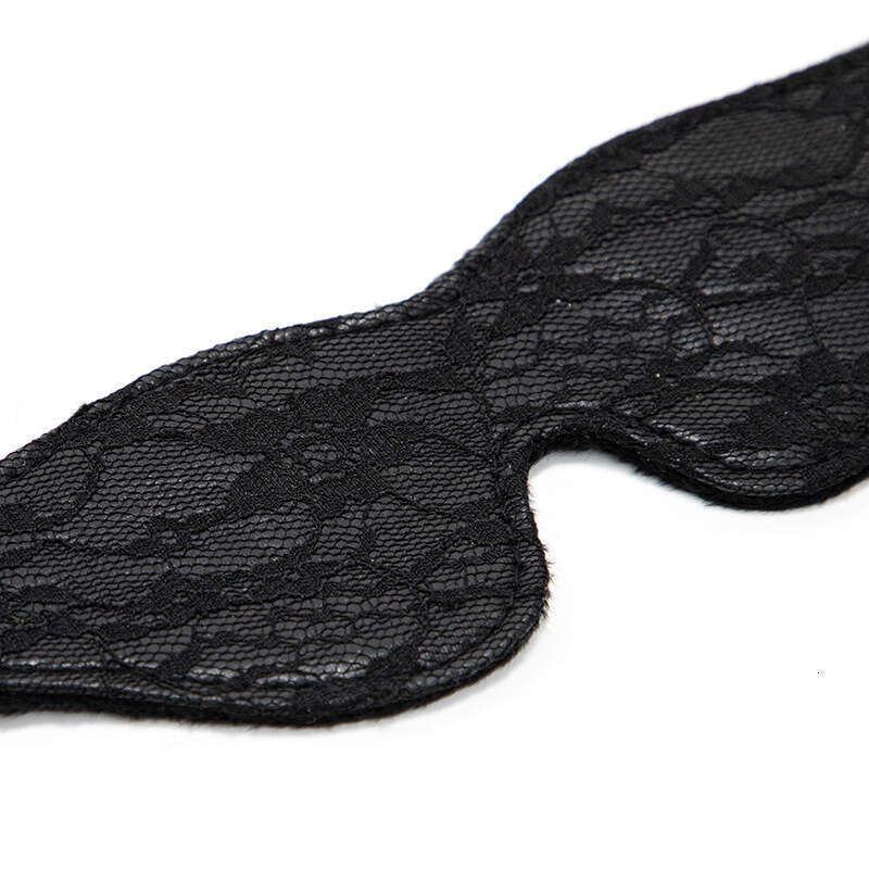 Teasing foreplay, lace eyepatch, couple flirting, blindfold, blackout, erotic eyepatch, adult sex toy, SM prop