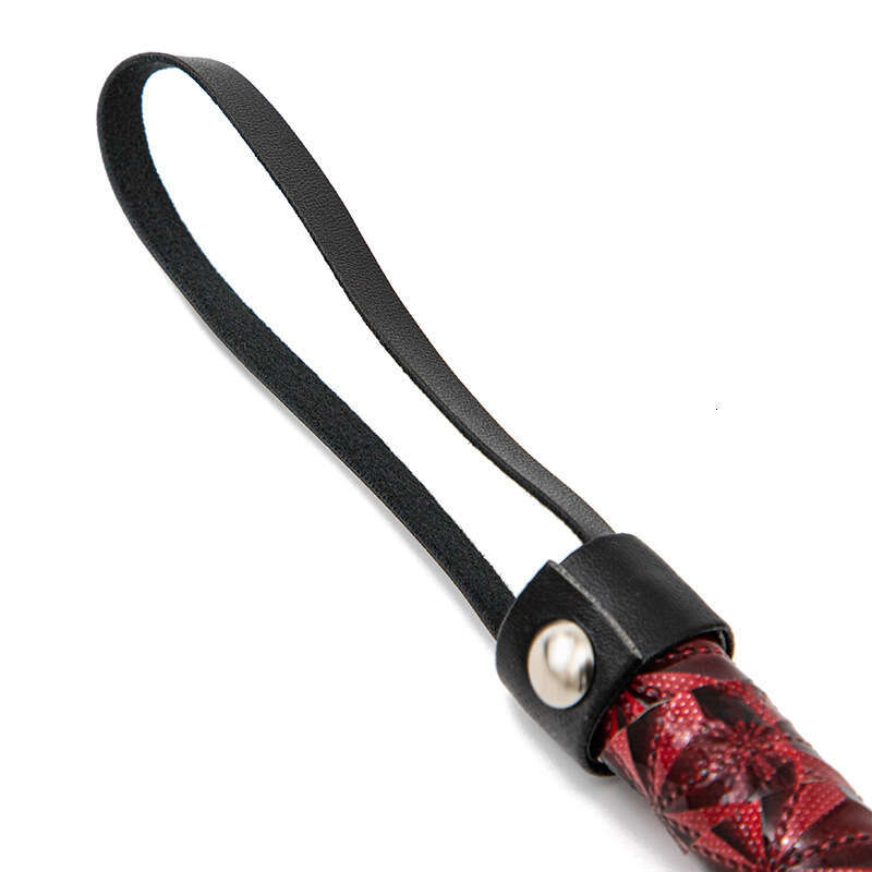 Cross border hot selling SM prop whip PU leather diamond pattern fun leather whip sex training SP torture equipment tassel whip