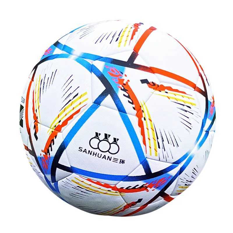 Standard Size 4 Size 5 Football Childrens Indoor and Outdoor Game Ball PU Adhesive Wear resistant and Anti slip Football BallW241008