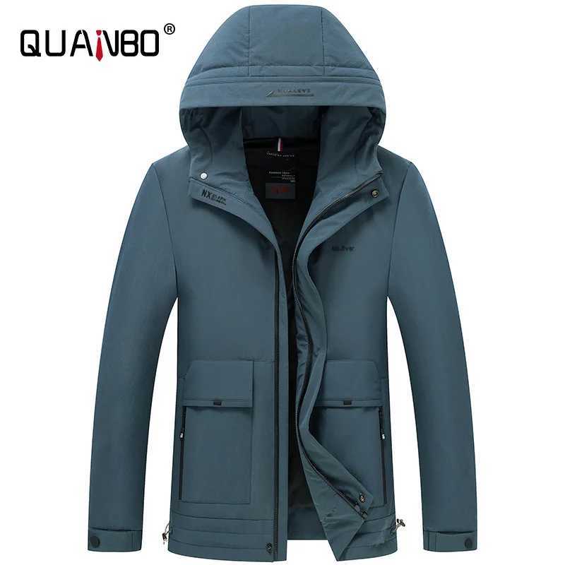 Top Grade Men Winter Coat 2024 New Arrivals Fashion Casual Thick Warm Windbreaker Jacket Brand Mens Clothes Hooded Coats LX241009