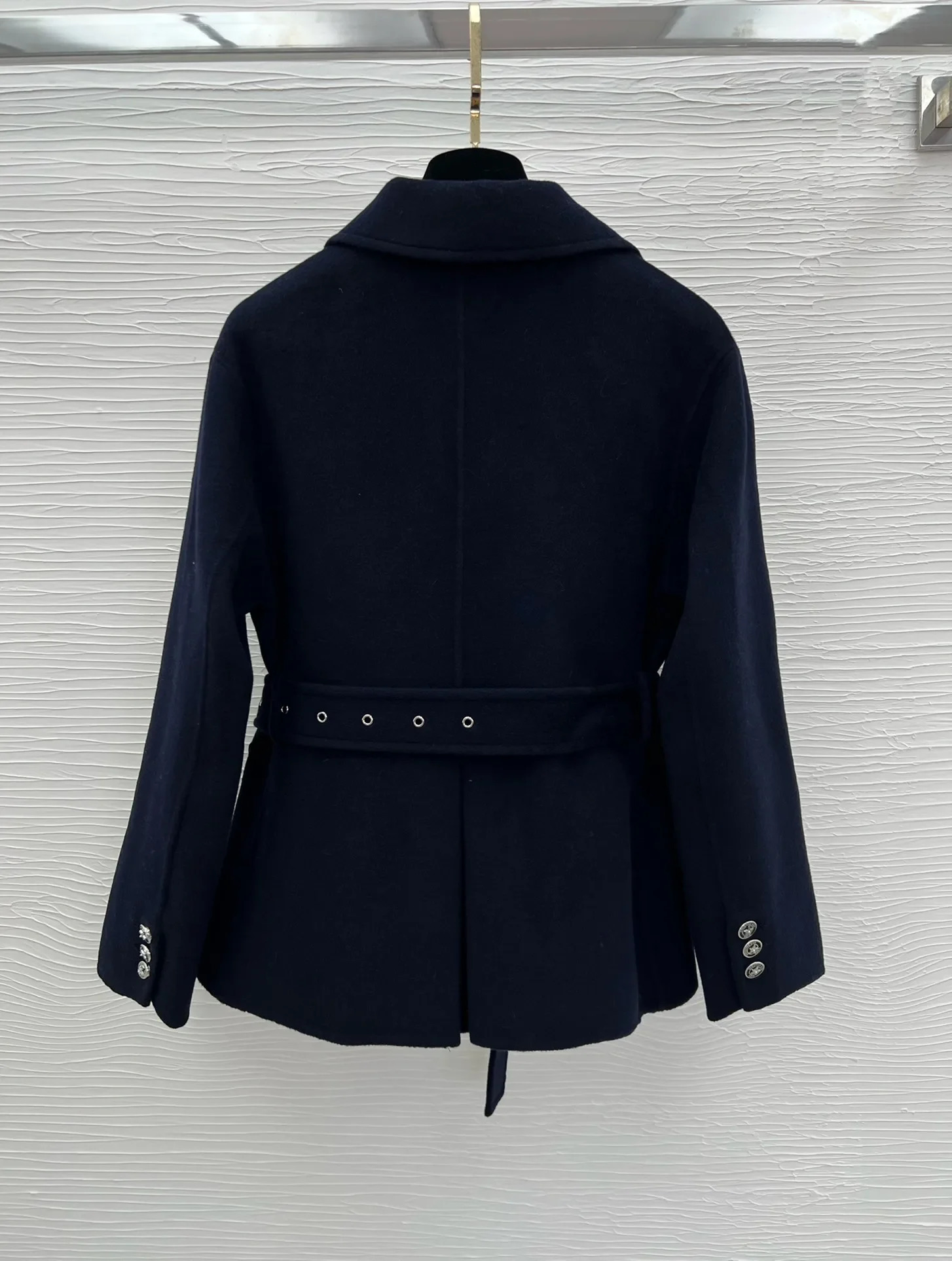 Coat Female Clothing Woman Clothes Jacket Autumn 2024 Womens Windbreaker Overcoat Belt Cashmere Woolen 240930