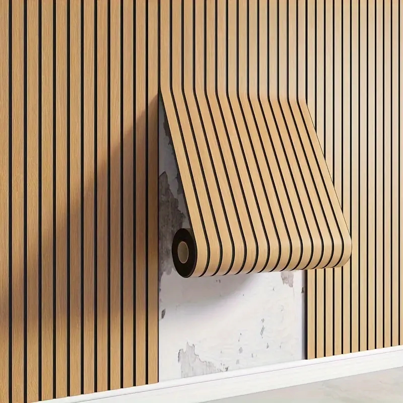 Removable Extra Thick 3D Wood Texture Wallpaper for Walls and Ceilings - DIY Friendly with High Quality SXP Resin Material