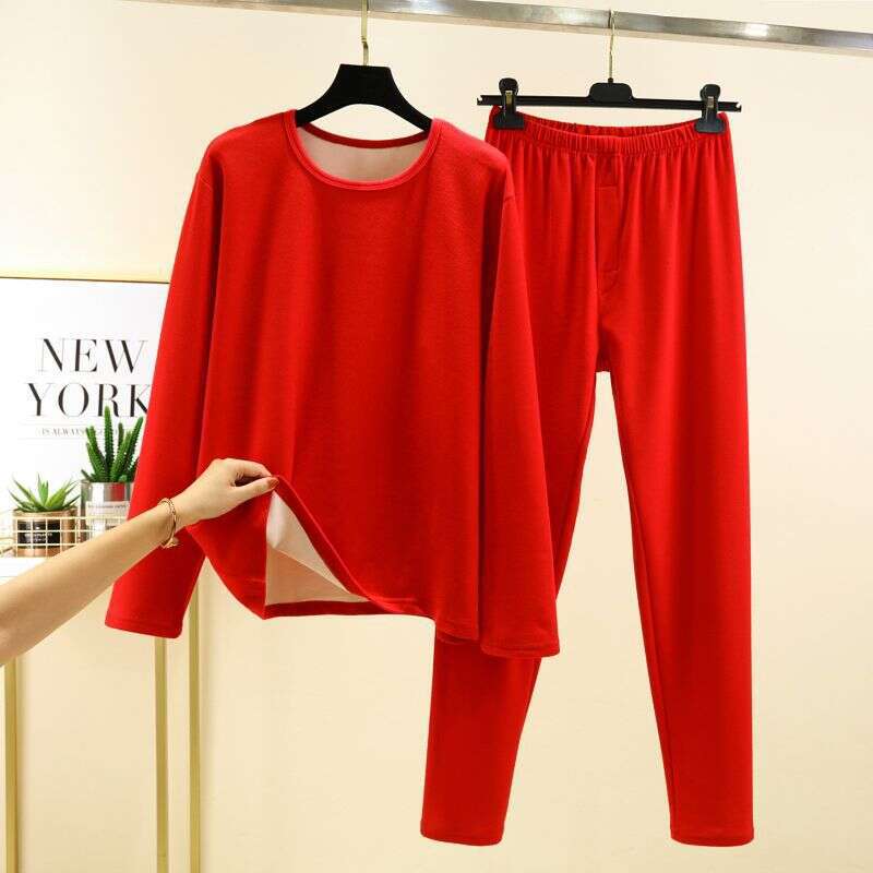 Men's thermal underwear winter, with added thick German veet ing, slim fit warm long sleeved autumn clothes and pants set for men