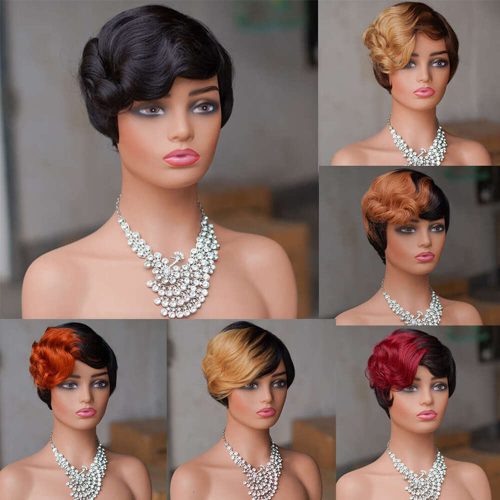 Xuchang Chanxiu Colorful Elves E Human Hair Wigs