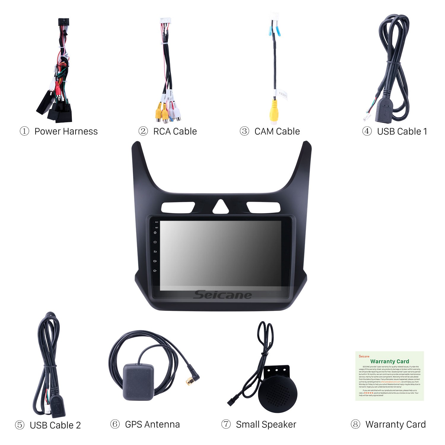 Android 13.0 Car 9 inch Touchscreen GPS Navigation Radio for 2016-2018 chevy cobalt with USB WIFI Bluetooth support Carplay Digital TV