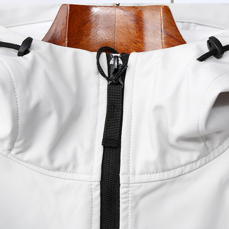 Fall/Winter Windproof Hooded Men's Loose American Toog Waterproof Jacket Coat