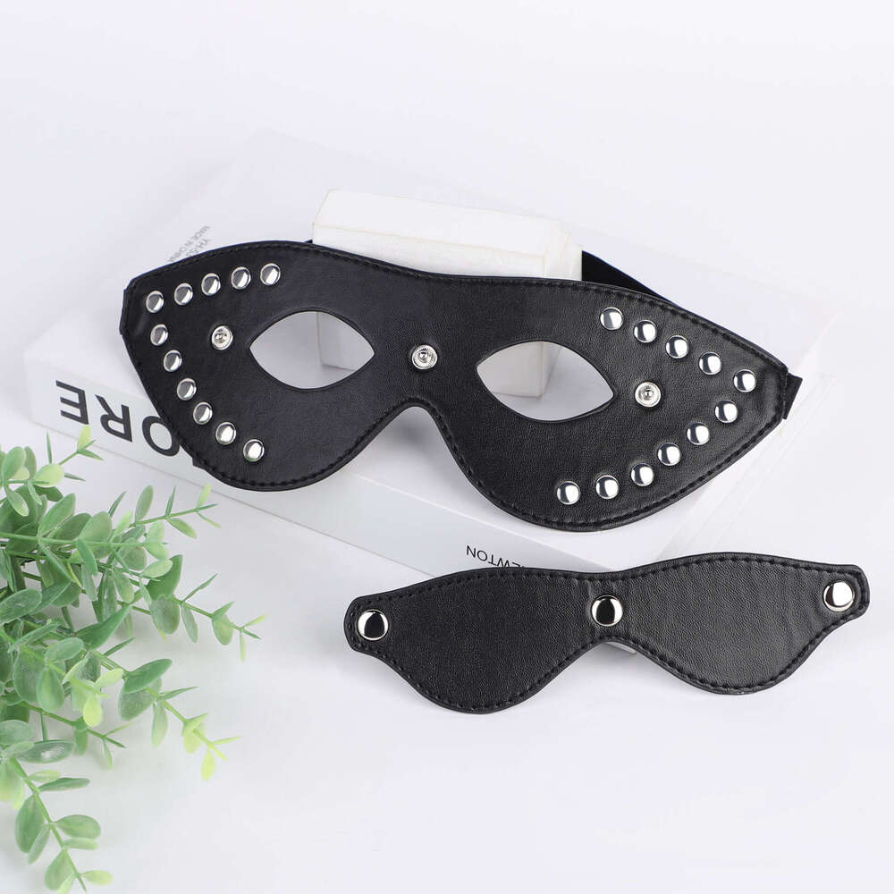 SM adult sex toys teasing flirting eye mask detachable half mask sex mask