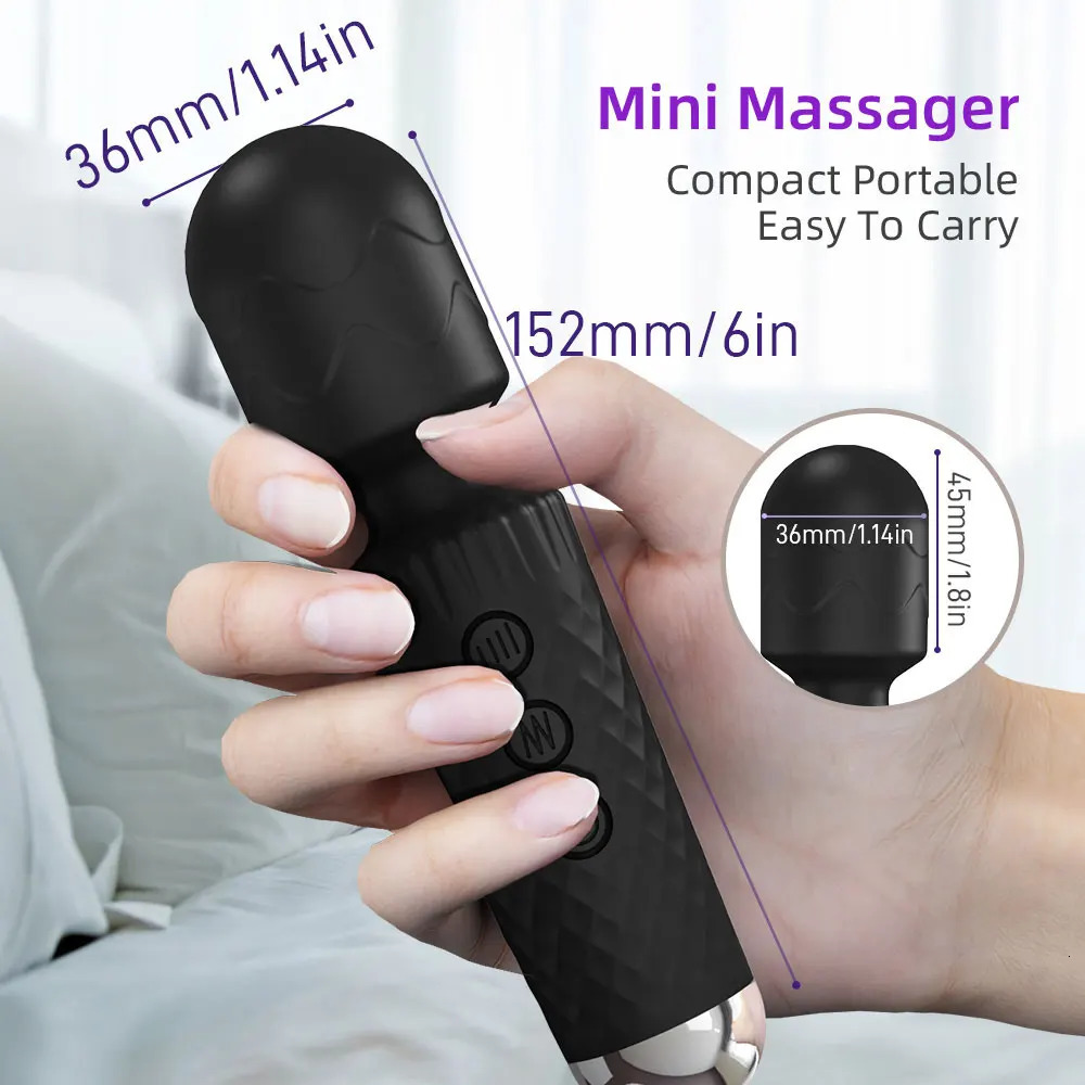 Powerful Magic Wand Vibrators for Women Clitoris Stimulator AV Stick G Spot Massager Female Masturbator Sex Toys 241009