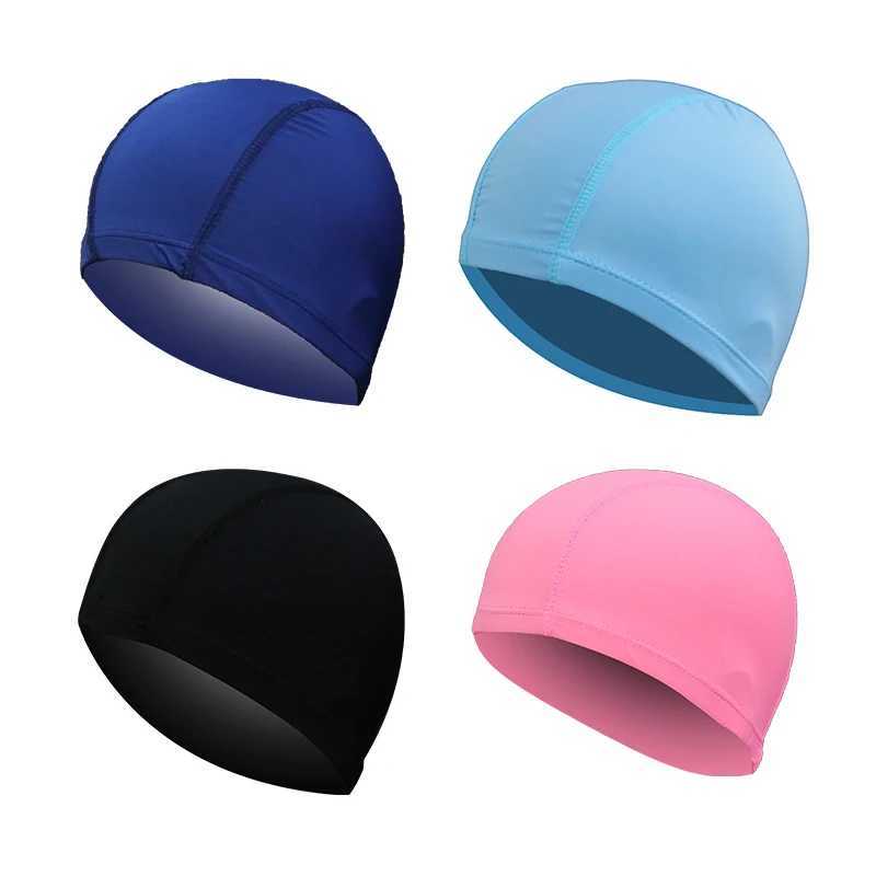 Womens nylon cap adult swimming cap swimming cap swimming pool cap hair ear cap swimming cap CL241009