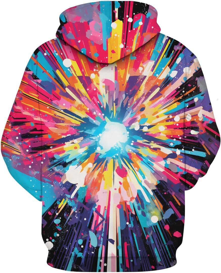 Hoodie for Mens Womens Mens Novelty 3D Printed Graffiti Hoodies Graffiti Hoody Sweatshirt Funny Pullover Hip Hop Top Graphic tracksuit