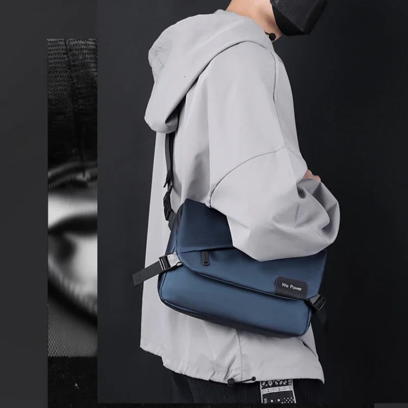 Large capacity Busos mens simple and fashionable bag waterproof business briefcase crossover luggage 241008