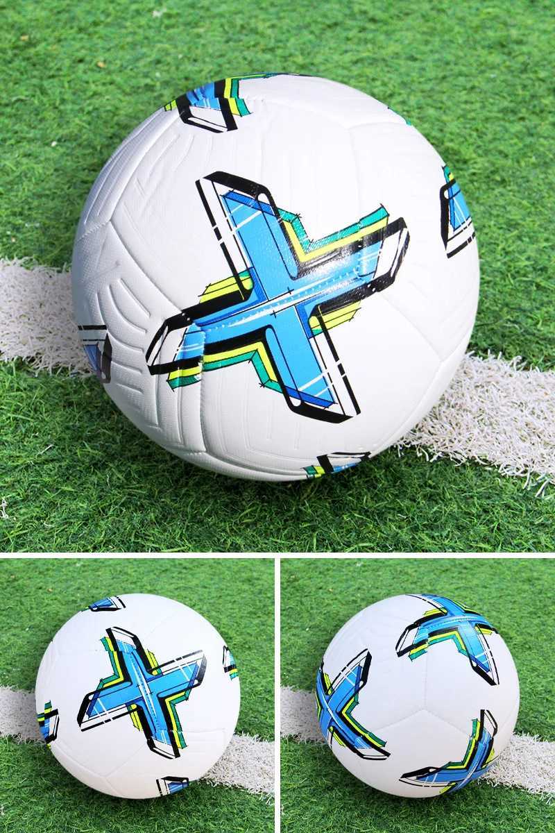 Size 5 Adult Football World Cup Type 5 PU Match Training PVC Explosion proof Football Profion Football GameW241008