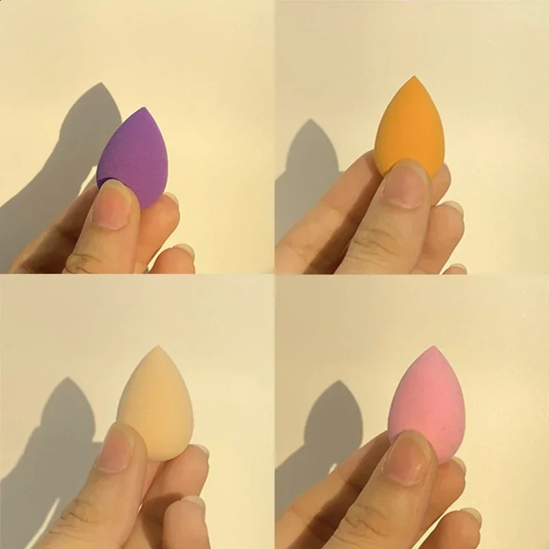 8 pieces/box cosmetic sponge set basic cream concealer cosmetic mixer tool with storage box beauty cosmetics powder puff 241008