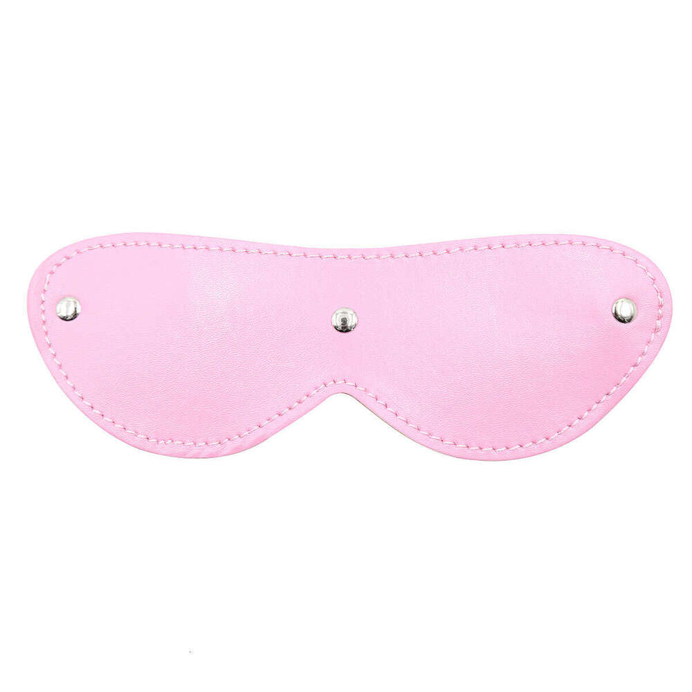 BDSM Wholesale Adult Plush Eye Mask with Three Nails Mask, Stage Prop Mask, Leather Eye Mask Manufacturer