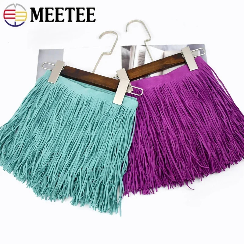 2 meters 10-30cm suede fringe edge used for clothing decoration lace decoration edge bags fabric curtain decoration sewing accessories 241008