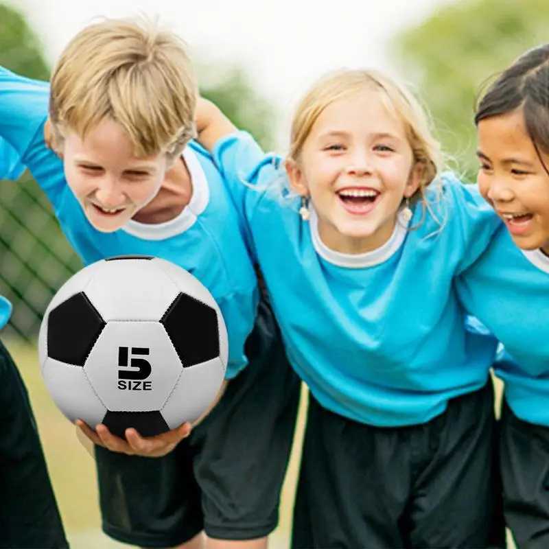 Outdoor PVC Childrens Football Training Ball Durab Size 3 4 5 Childrens Football Ball Christmas GiftW241008