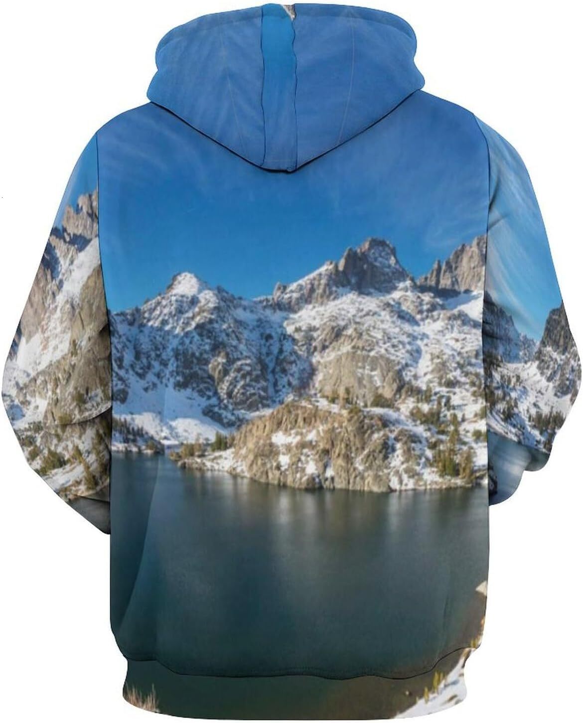 Hoodie for Mens Womens Mens Unisex Novelty Hoodies Dusk Time at Niagara Falls Sunset at Horseshoe Falls Canadian Famous Landmark Souvenir Graphic