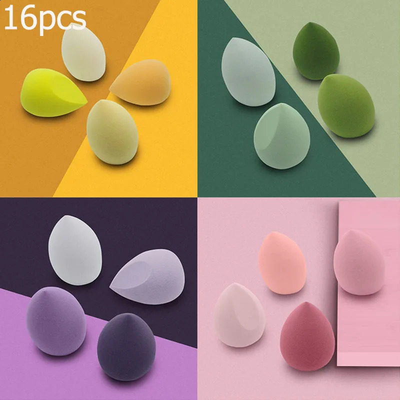 4/8pcs Makeup Sponge Blender Beauty Egg Makeup Puff Soft Base Sponge Powder Puff Womens Makeup Accessories Beauty Tools 241008