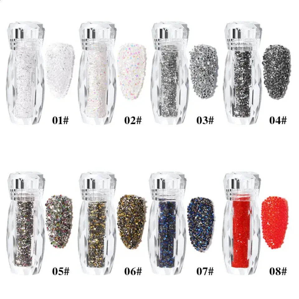 Sparkling Fairy Nail Art Sparkling Decoration Magic Adhesive Diamond for Sparkling Nails and Breathing Manipulation. D Charm Nail 241008