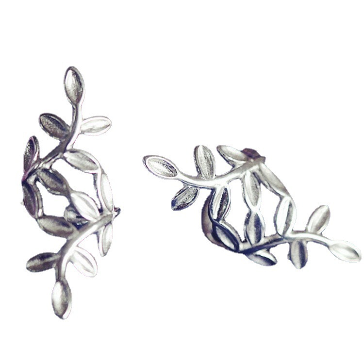 earring without hole, female circular bone U-shaped leaf clip, ear clip