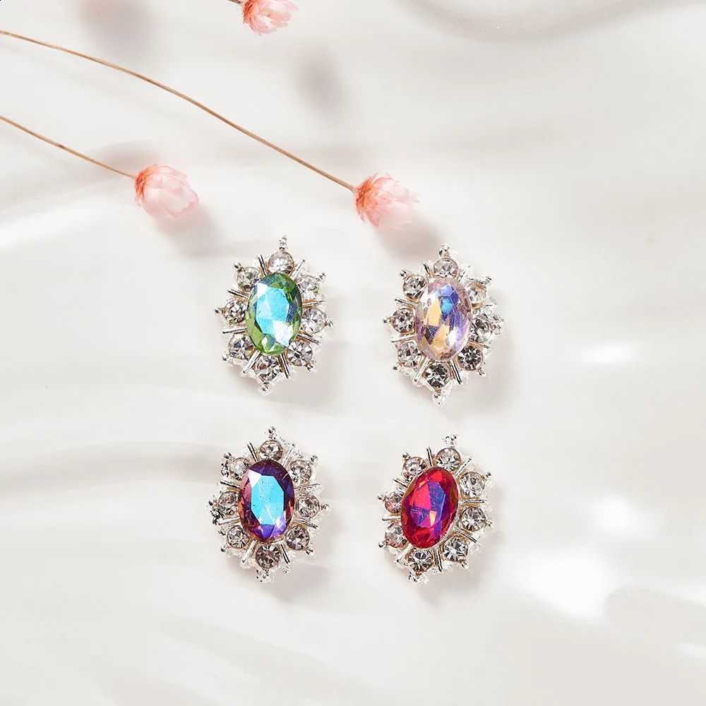 10 antique alloy 3D nail art decorative rhinestone charm crystal diamond shoulder strap jewelry accessories suitable for Manicure 241008