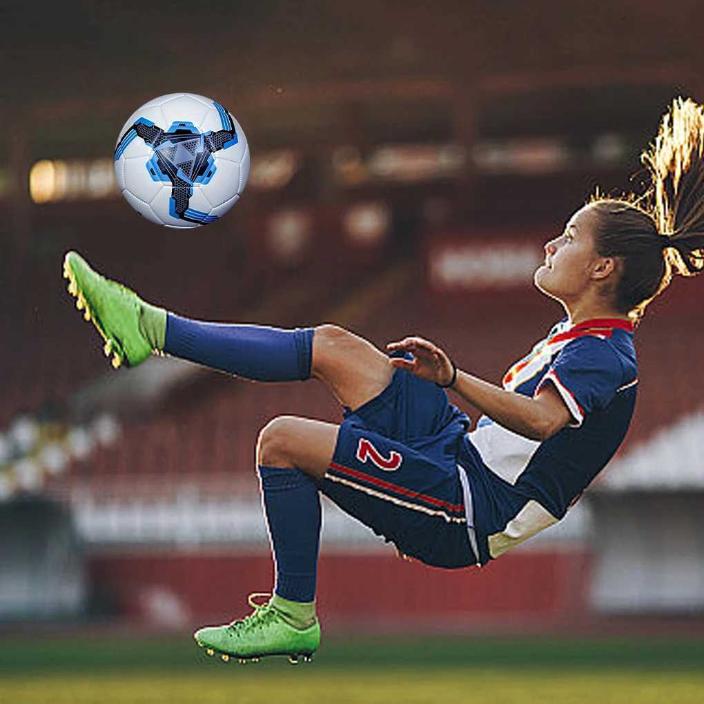 PU athlete Profinal football standard size 5 4 football machine stitching football goal ague ball sports training outdoorW241008