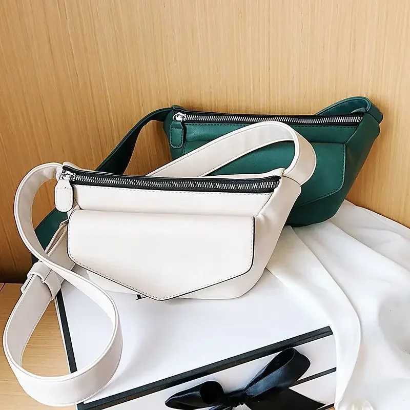 Womens casual waist bag leather shoulder bag travel chest bag womens Fanny bag waist belt wallet womens Bolsos Sac Banane Z241009
