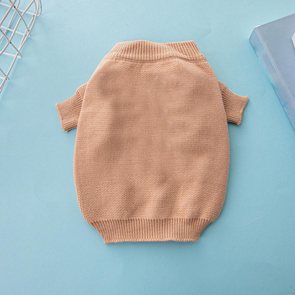 Apparel Stylish Winter Dog Coat Designer Pet Sweater for Small and Medium Dogs Letter