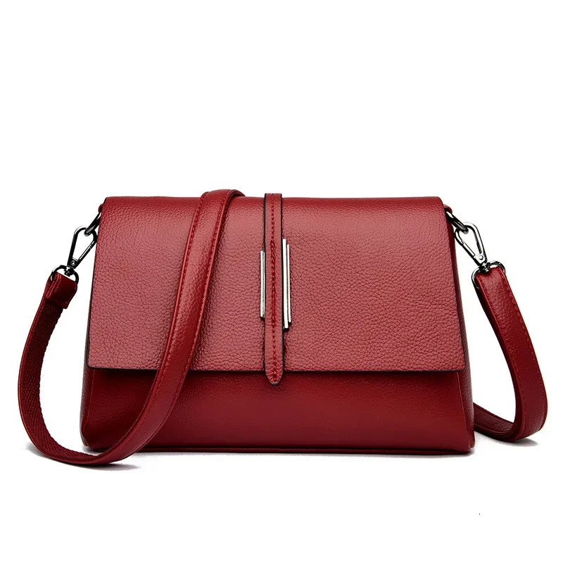 Fashionable womens handbag y leather cross body bag fashionable daily for wallets 241008