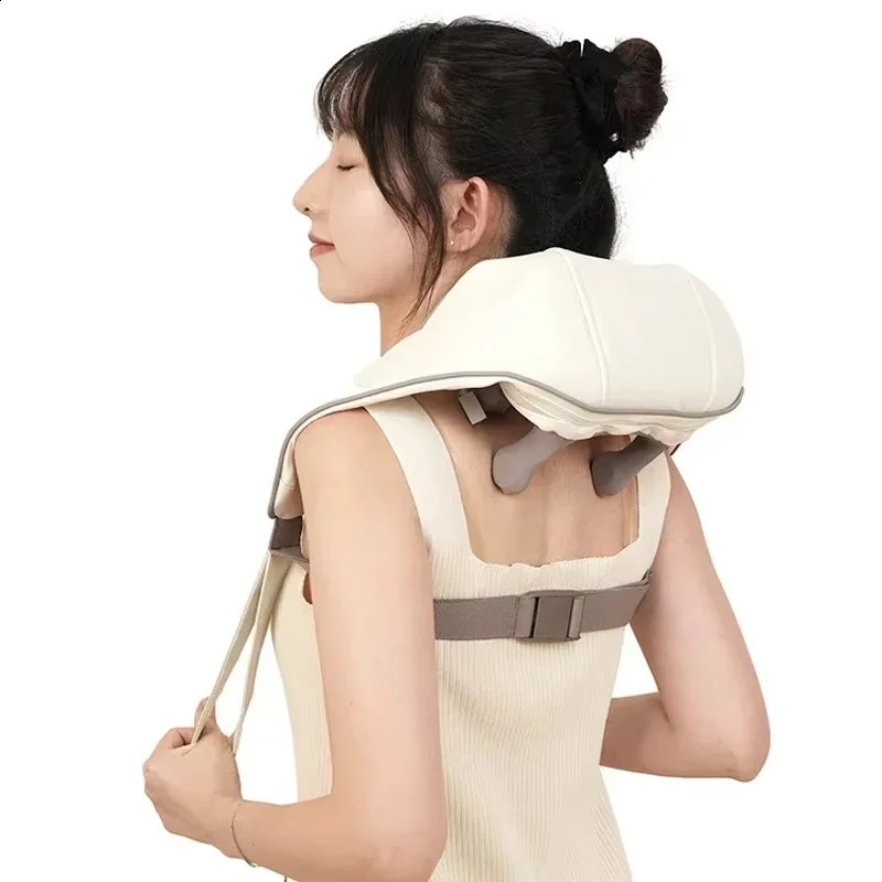 shoulder and neck massager Korean 26 brushless DC massage shoulder and neck multifunctional kneading compression massage shoulder 241008