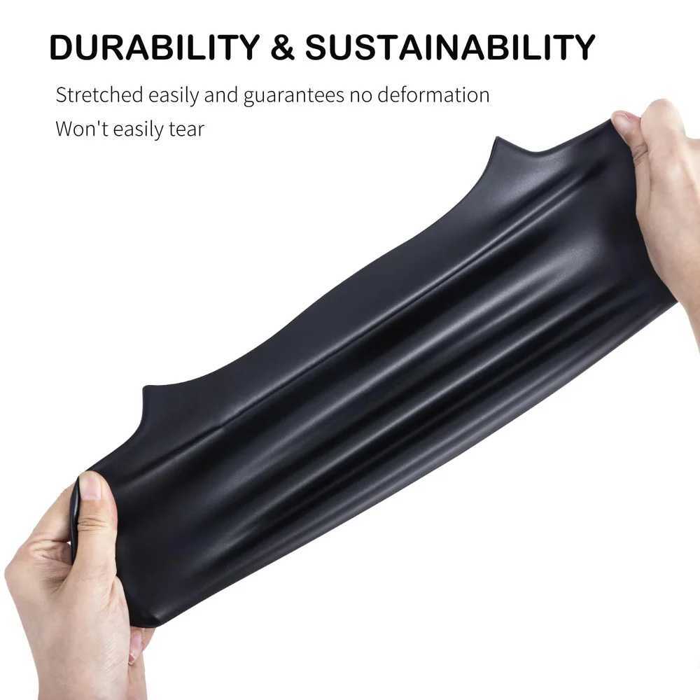 Silicone swimming cap classic unisex suitable for both adults and children comfortable and durable anti slip elastic waterproof suitable for long and 