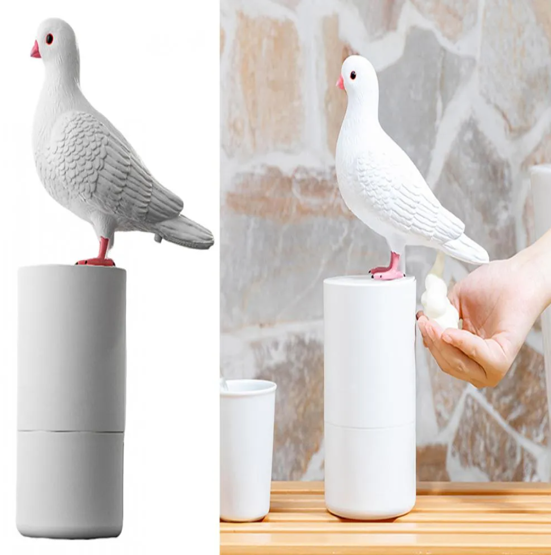 Soap Dispenser Liquid Pigeon Shaped Automatic Induction Foam Hand Washer With Shape Touchless For Bird Clean FY8933GG1009