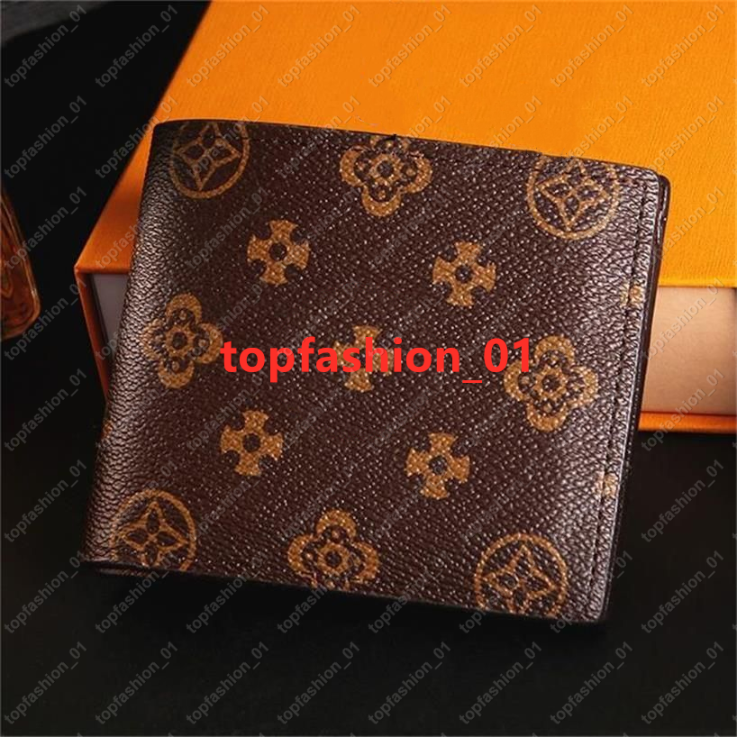 High quality Wallets Holders Designers Luxury Genuine Leather Wallets Fashion Designer Wallets Retro Handbag For Men Classic Card Holders Coin Purse Famous +box