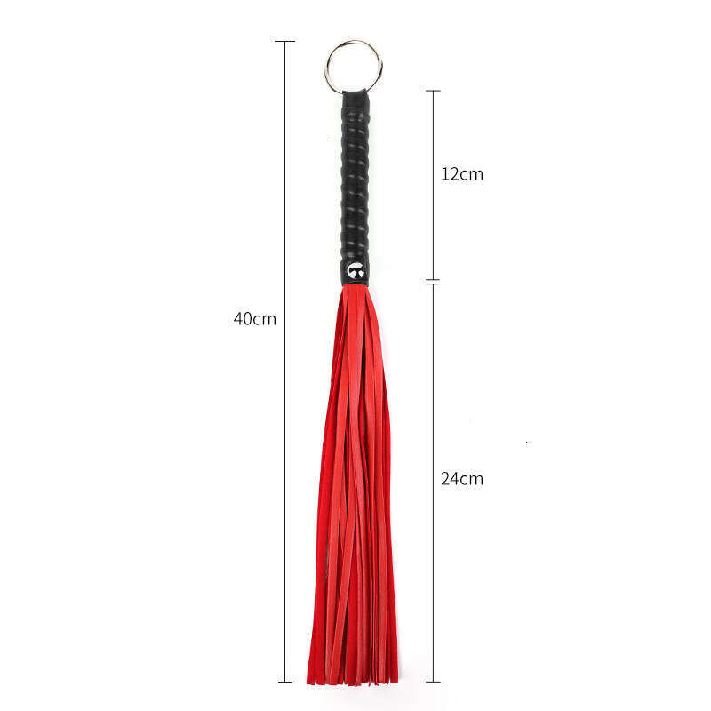 Sex toys SM props spanking whip SM training punishment tassel leather whip alternative sex toys hair replacement