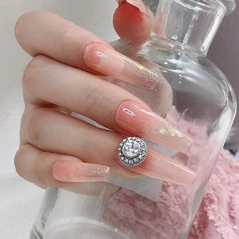 TSZS 3 pieces/batch Rotating Nail Charm Snowflake Nail Diamond Nail Art Pearl Christmas Nail Charm 241008