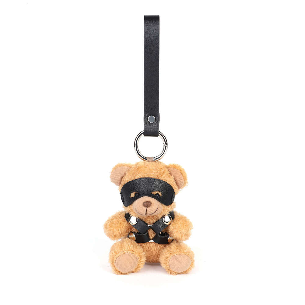 Sex toys, SM props, decorative toys, bound teddy bears, keychains, cute mini bear pendants, hair replacement