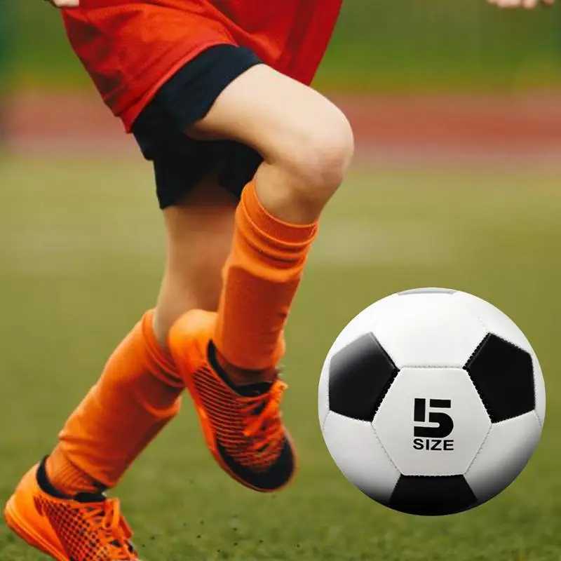 Outdoor PVC Childrens Football Training Ball Durab Size 3 4 5 Childrens Football Ball Christmas GiftW241008