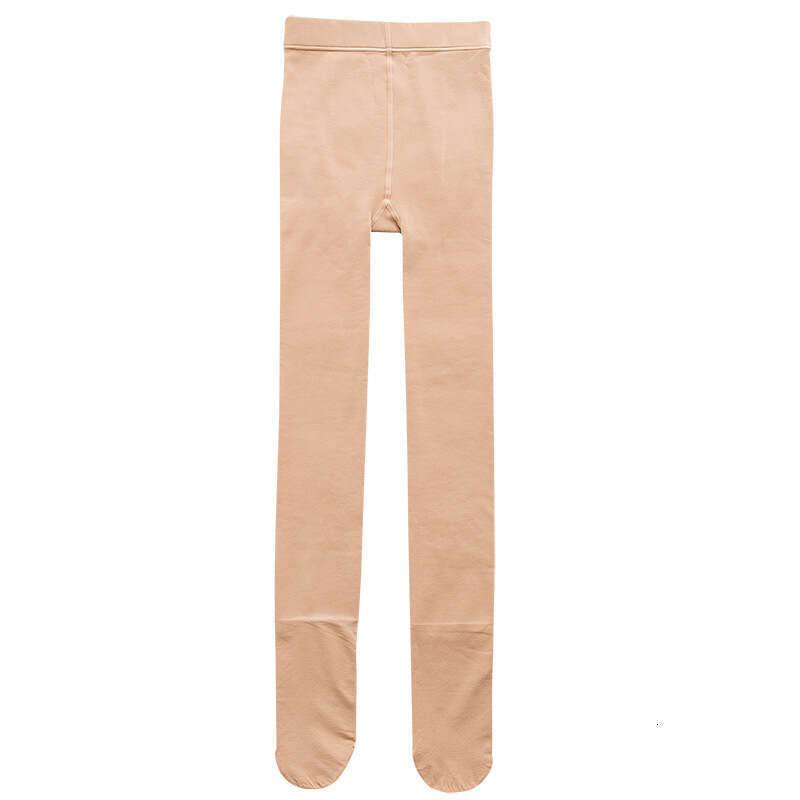Autumn and winter thin fleece leggings with skin tone, foot stomping, pantyhose, hip lifting, slimming one-piece pants