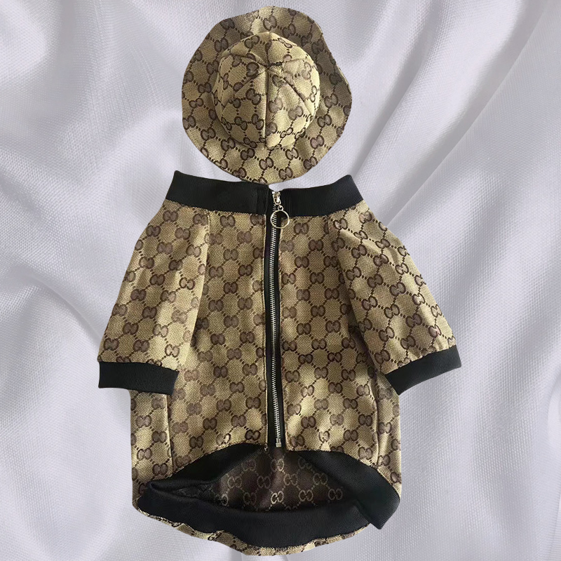 Fashion Brand Dog Clothes, Pet Autumn And Winter Clothes, Buy Clothes And Get A Hat 899