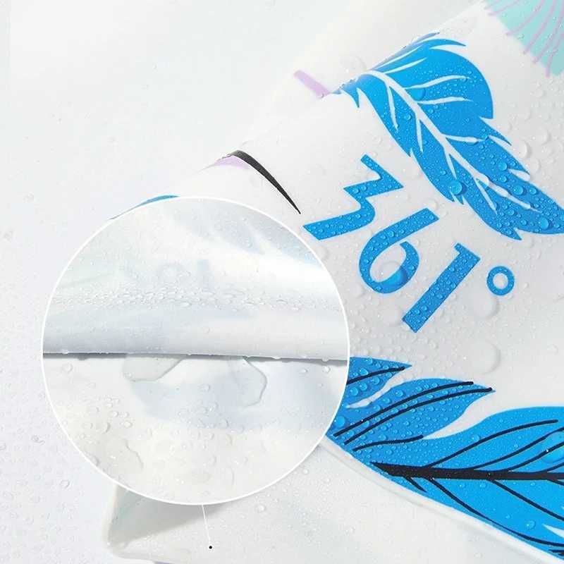 Waterproof unisex swimming cap printed with comfortable silicone anti slip elastic for mens water sports CL241009