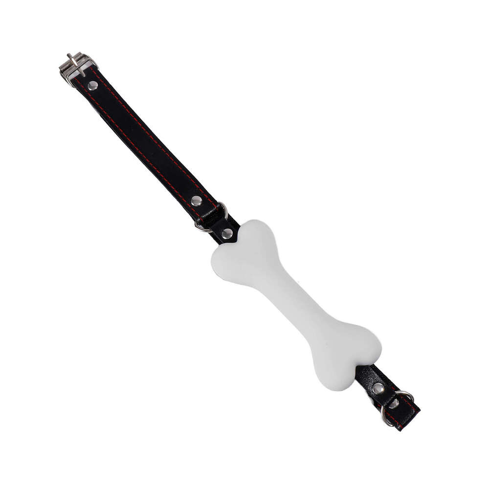 SM adult sex toy dog bone mouth plug alternative toy sex silicone mouth ball plug mouth ball foreign trade wholesale