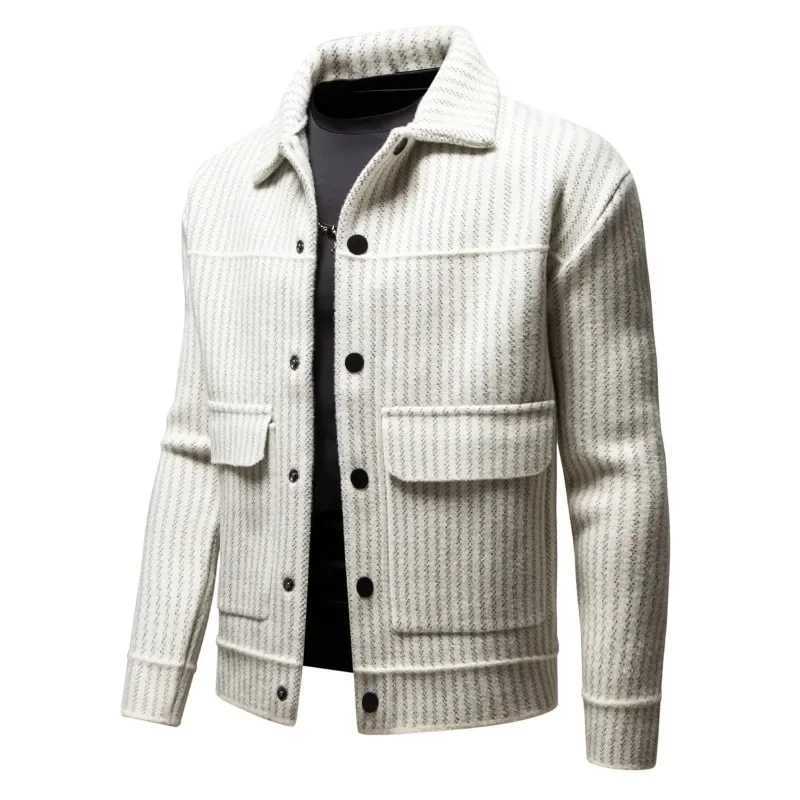 Mens Jacket Autumn/Winter New Style Jacket Fashion Collar Street Mens Jacket Y241009