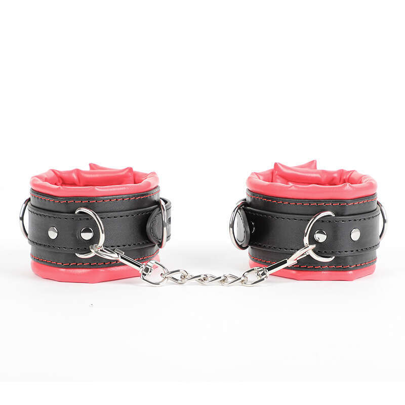 Cross border hot selling SM props bundled with bound sponge sex handcuffs, thickened sex handcuffs, alternative adult products