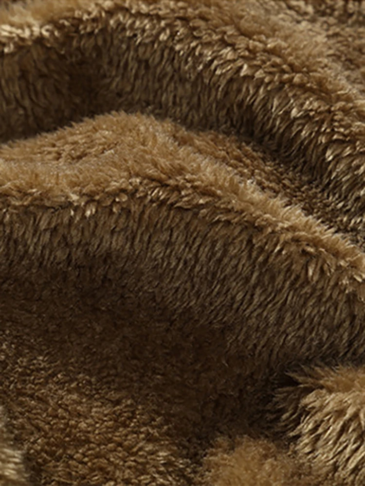 TRAF Winter Fashionable and Comfortable Mens Raccoon Collar Medium length Wool Plus Large Size Hooded Cotton padded Jacket 240929