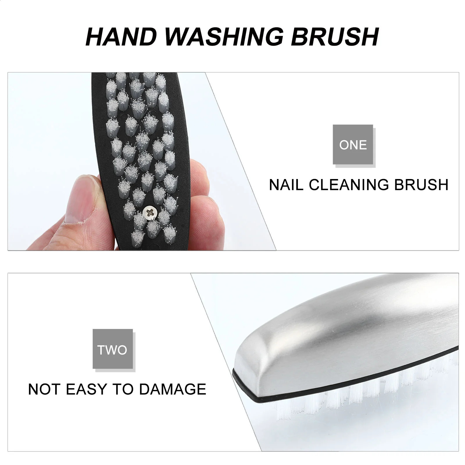 Nail brush cleaning Miss Toes Manicure scrub nylon wool Pp gel hand washing 241008