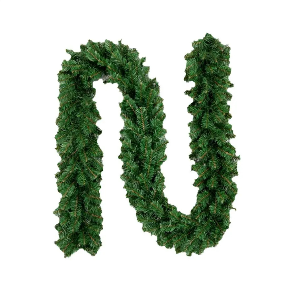 Artificial plant Christmas garden with lights pine branches Christmas decoration Rattan Wreath Vine used for home decoration K8H1 241008CJ