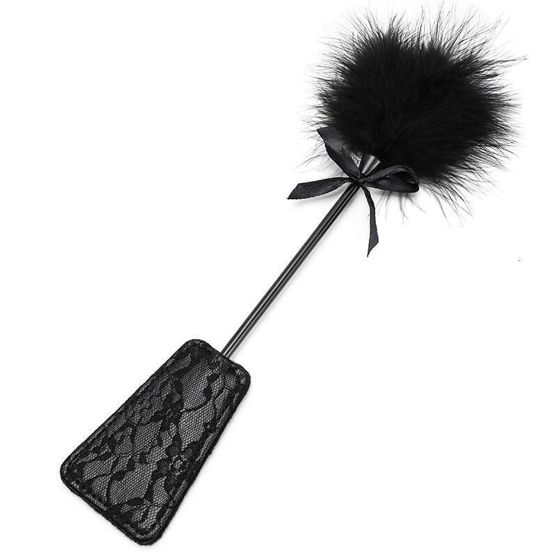 Mild SM prop teasing flirting block lace feather racket punishment tuning love lace erotic racket